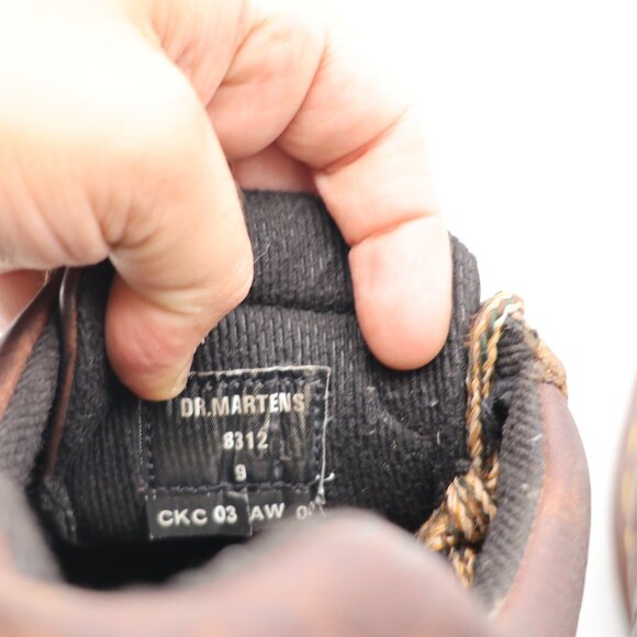 Doc Dr Martens Vintage 8312 Chunky Oxford Leather Men's UK 9 Made in England - Picture 3 of 11